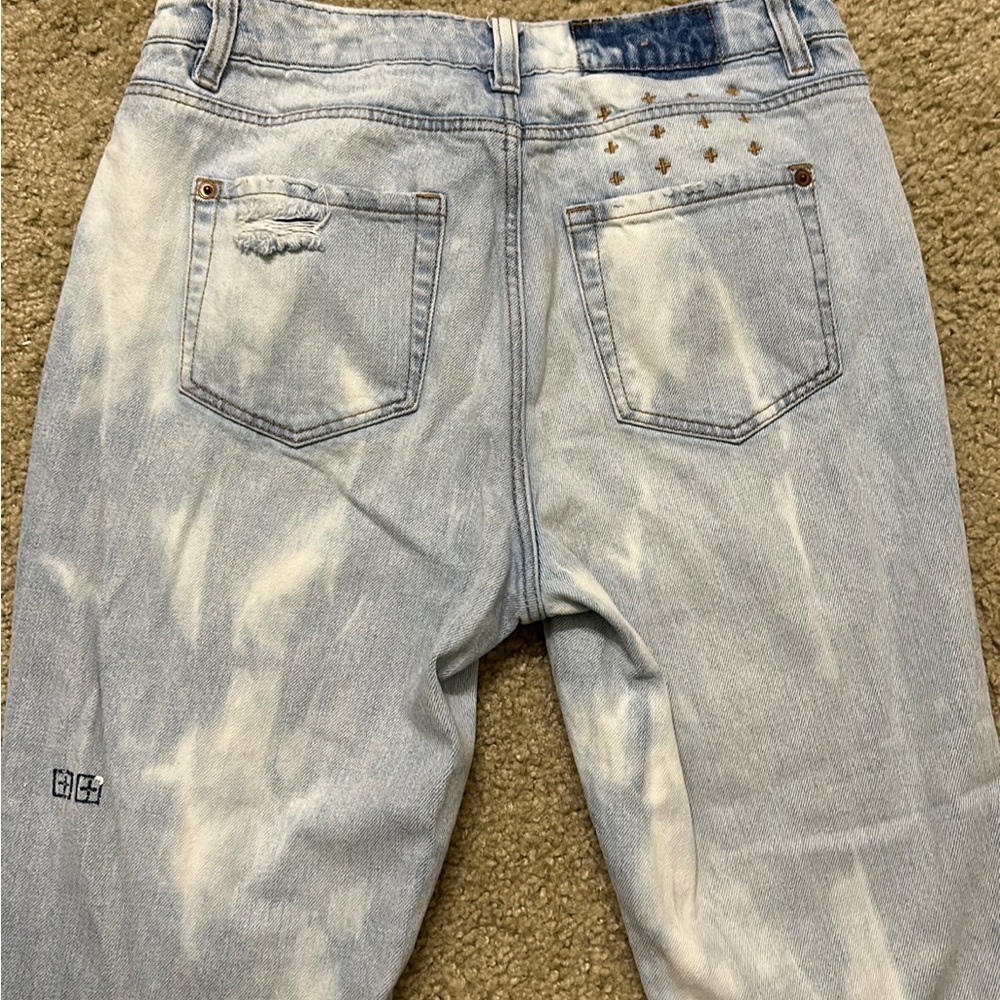 Ksubi brand jeans for women! Size 27! Distressed/ bleached look, SUPER CUTE! 😊 - Picture 1 of 4